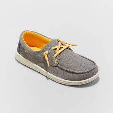 Photo 1 of Boys' Briar Slip-on Sneakers - Cat & Jack™ Gray Sz 6