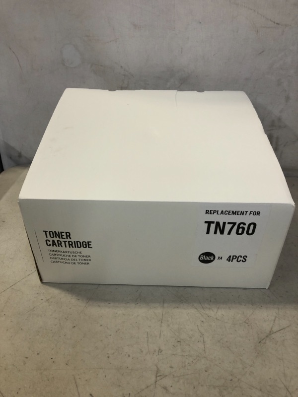 Photo 1 of TONER CARTRIDGE TN760 (( BLACK )) 