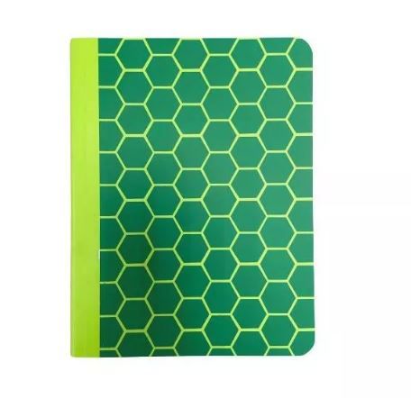 Photo 1 of ** 5 ** Composition Notebook College Ruled Green Honeycomb - up & up™
