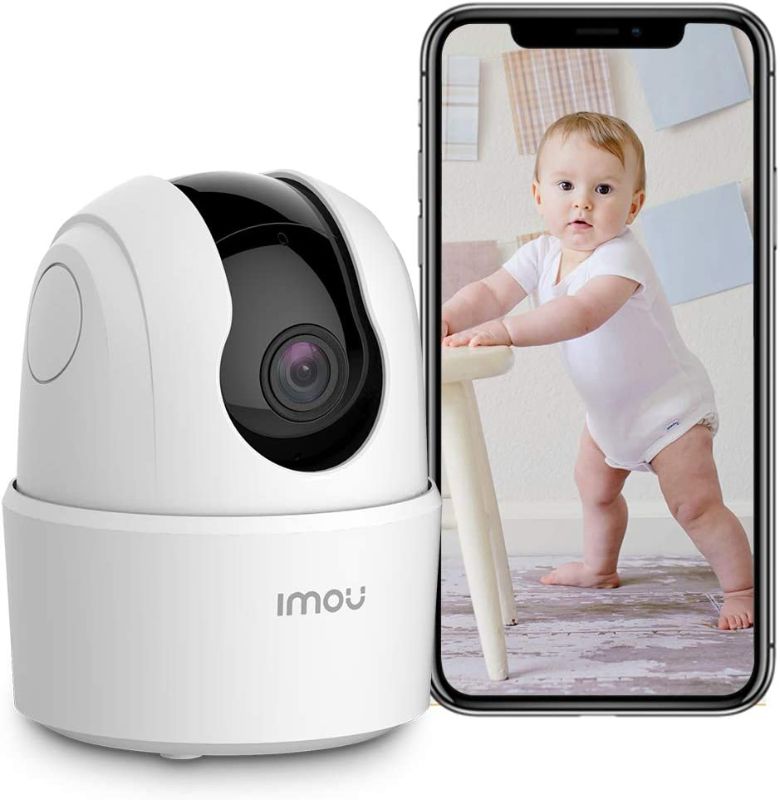 Photo 1 of Imou Indoor Security Camera 1080p WiFi Camera (2.4G Only) 360 Degree Home Camera with App, Night Vision, 2-Way Audio, Human Detection, Motion Tracking,...
