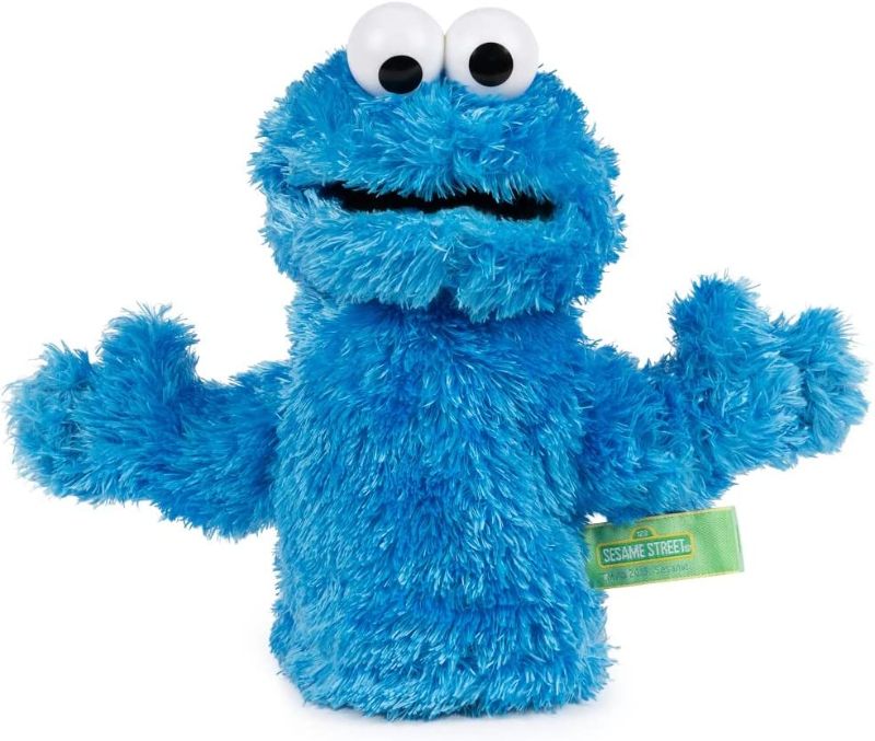 Photo 1 of GUND Sesame Street Official Cookie Monster Muppet Plush Hand Puppet, Premium Plush Toy for Ages 1 & Up, Blue, 11”
