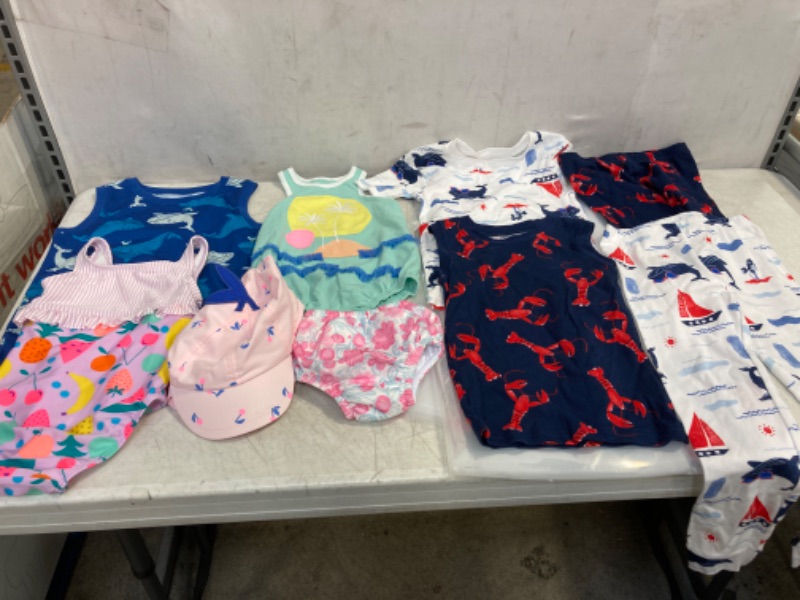 Photo 1 of BAG LOT, ASSORTED KIDS' AND TODDLER CLOTHING, VARIOUS SIZES AND COLORS, CLOTHING SOLD AS IS