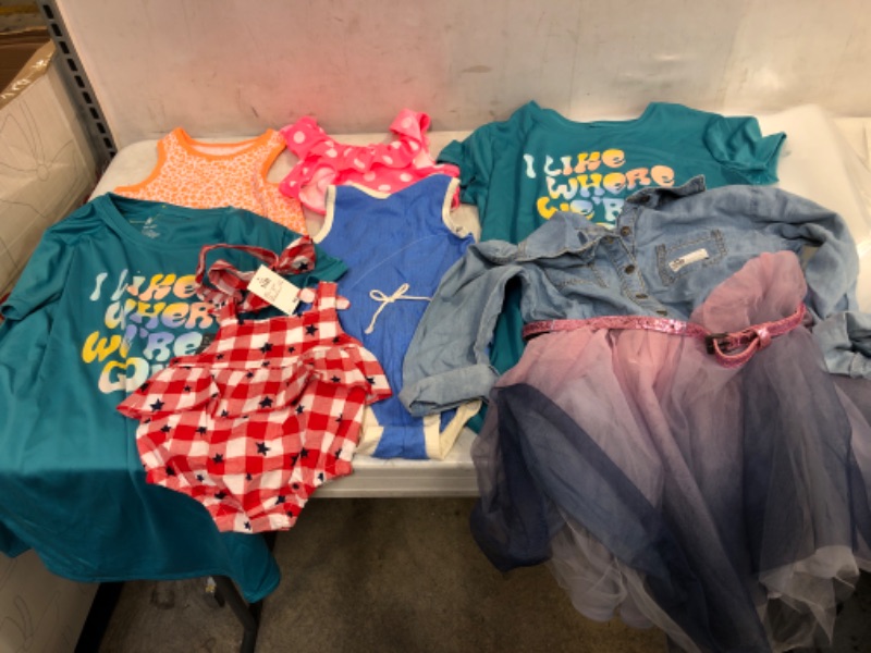 Photo 1 of BAG LOT, ASSORTED KIDS' AND TODDLER CLOTHING, VARIOUS SIZES AND COLORS, CLOTHING SOLD AS IS