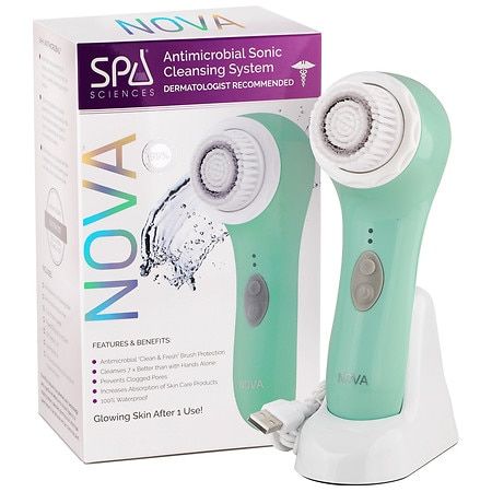 Photo 1 of Spa Sciences NOVA Antimicrobial Sonic Cleansing System Mint 1 Unit
