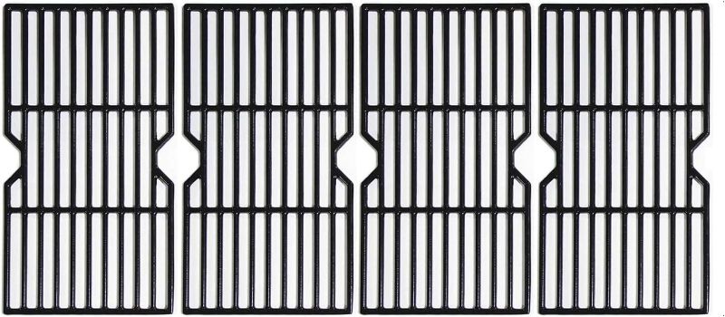 Photo 1 of Hongso 16 7/8" Porcelain Enamel Cast Iron Cooking Grates Grill Grids Replacement for Gas Grill Charbroil 463230510, 463230511, 463230512, 463230513, 463230514, 463230710, 463234511, Kenmore, PCH764
