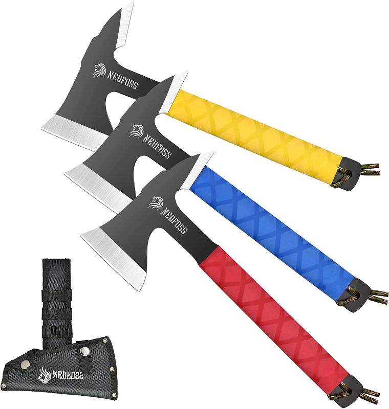 Photo 2 of 
NedFoss Throwing Axes and Tomahawks, Throwing Axe Pack of 3