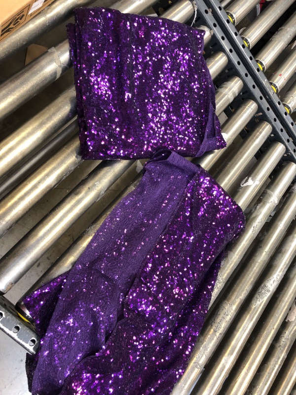 Photo 1 of 2 PCS PURPLE TABLE CLOTHES 