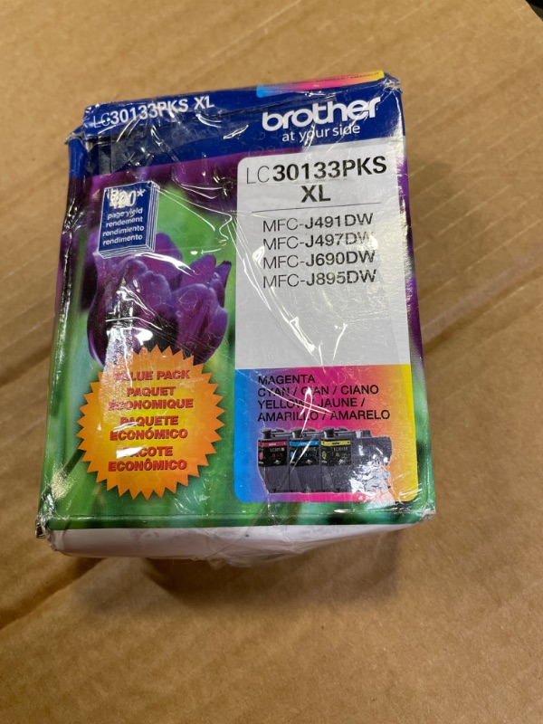 Photo 2 of Brother LC30133PKS High Yield Color Ink