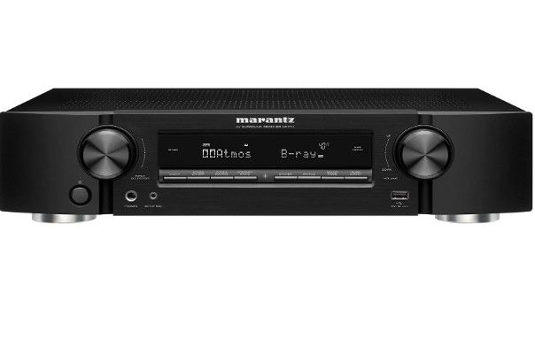 Photo 1 of Marantz NR1711 8K Slim 7.2 Channel Ultra HD AV Receiver (2020 Model) – Wi-Fi, Bluetooth, HEOS Built-in, Alexa & Smart Home Automation - 8K Videos & Multi-Room Streaming
