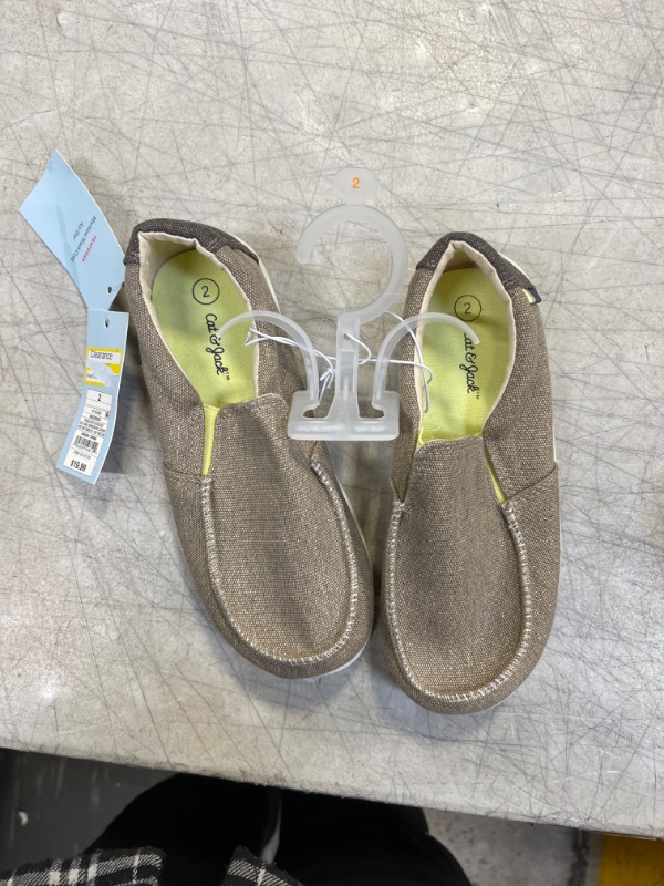 Photo 1 of Boys' Bergen Slip-on Sneakers - Cat & Jack?
Size: 2
Color: tan
