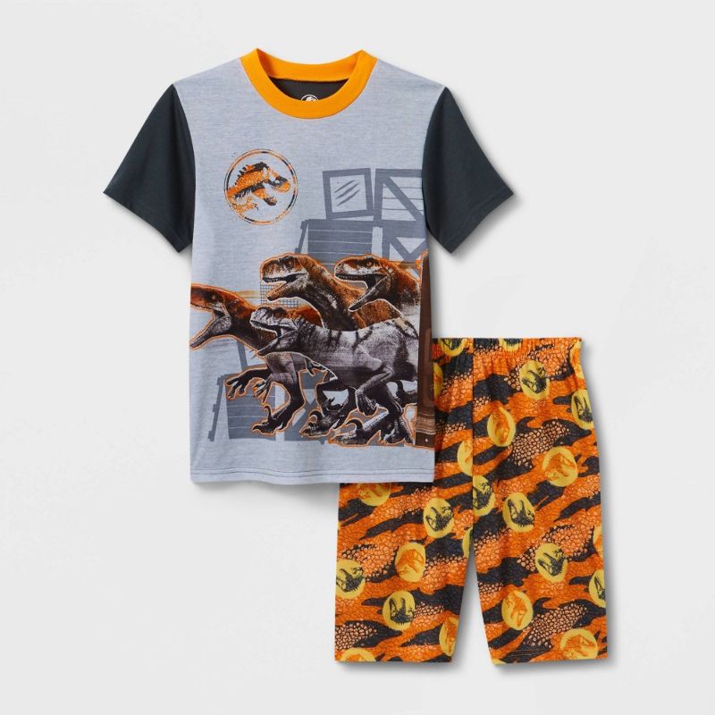 Photo 1 of Boys' Jurassic Word Veociraptor 2pc Pajama Set -
Size: 12/14