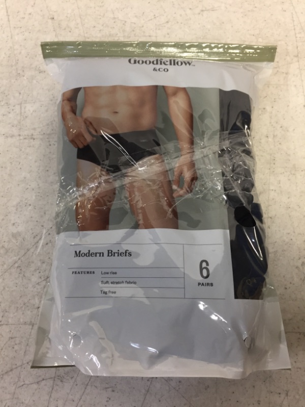 Photo 2 of Men&#39;s Modern Briefs 6pk - Goodfellow &#38; Co&#8482; Black L