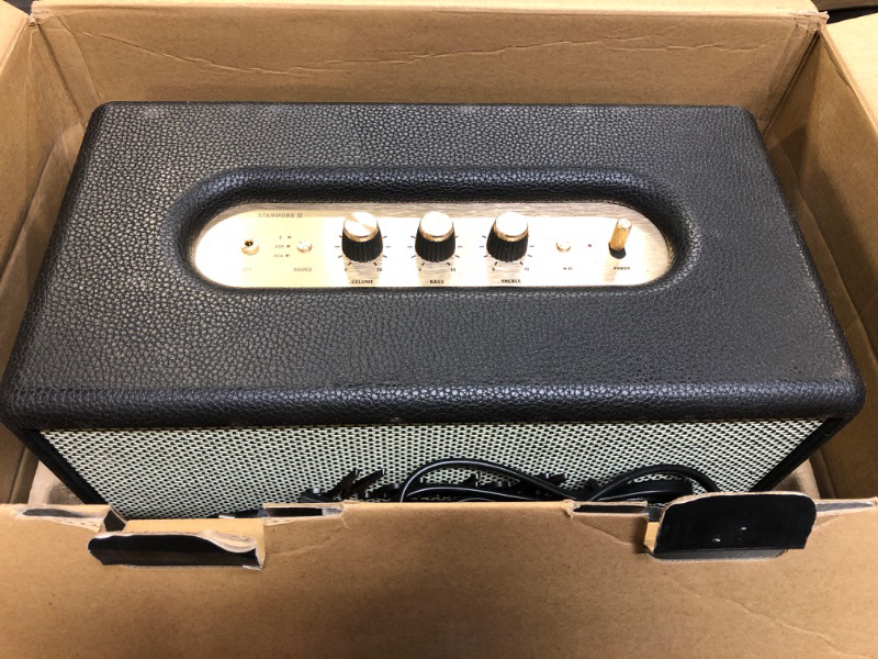 Photo 1 of Marshall Stanmore II Wireless Bluetooth Speaker, Black - NEW