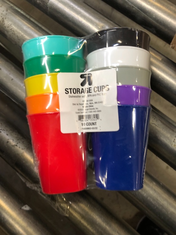 Photo 2 of 10pk Stacking Cups – up & up™
