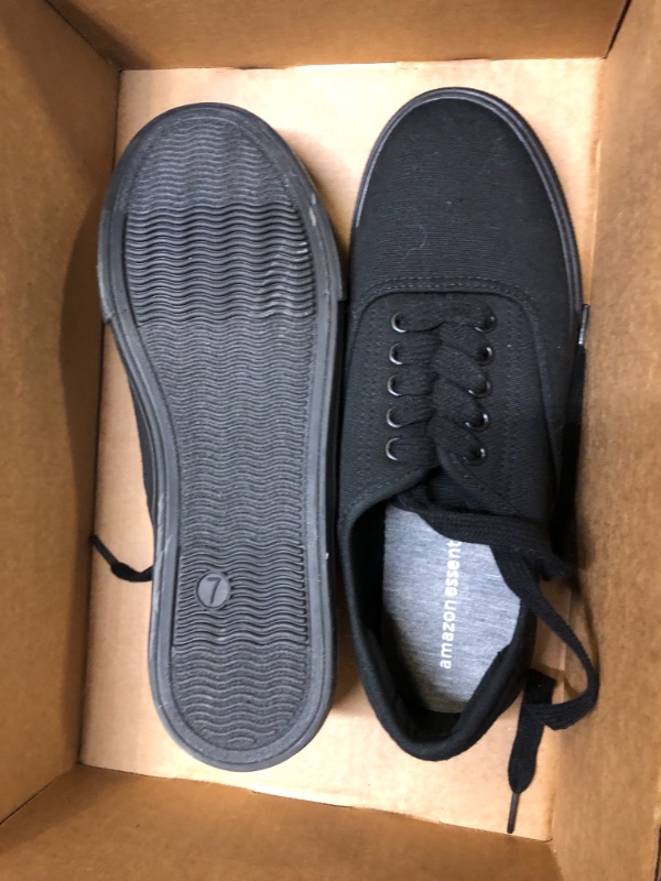 Photo 1 of AMAZON ESSENTIALS SIZE 7 BLACK SHOES