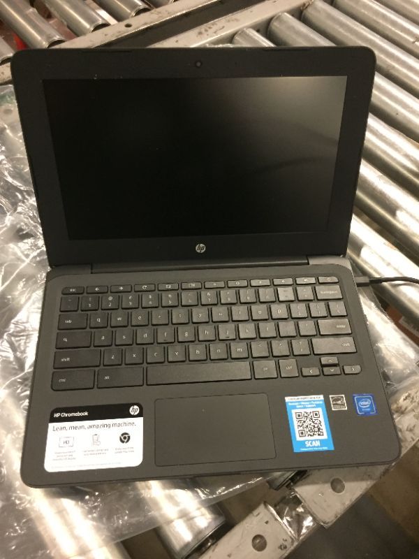 Photo 4 of HP Newest 11.6" HD (1366 x 768) Chromebook Laptop, for Business and Student, Intel Celeron N3350(Up to 2.4GHz), 4GB Memory, 32GB eMMc + CUE 128GB SD Card, Webcam, USB-A&C, WiFi , Bluetooth, Chrome OS 4GB RAM | 32GB eMMc + 128GB SD Card