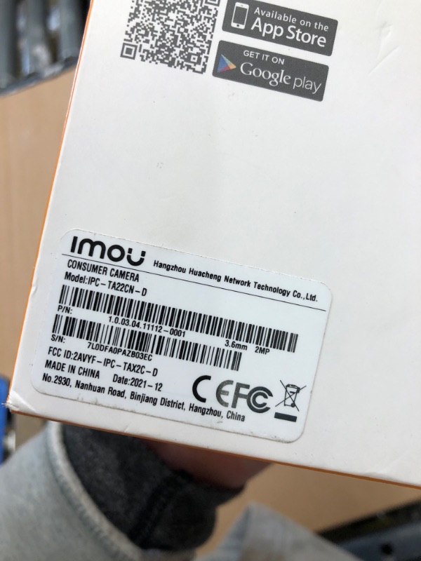 Photo 1 of Imou Indoor Security Camera 1080p WiFi Camera (2.4G Only) 360 Degree Home Camera with App, Night Vision, 2-Way Audio, Human Detection, Motion Tracking, Sound Detection, Local & Cloud Storage 2C 2MP