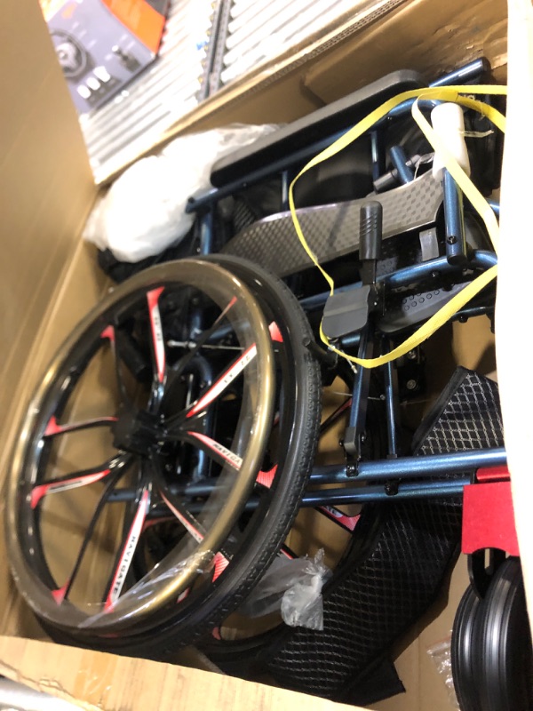 Photo 1 of 18" foldable wheel chair 