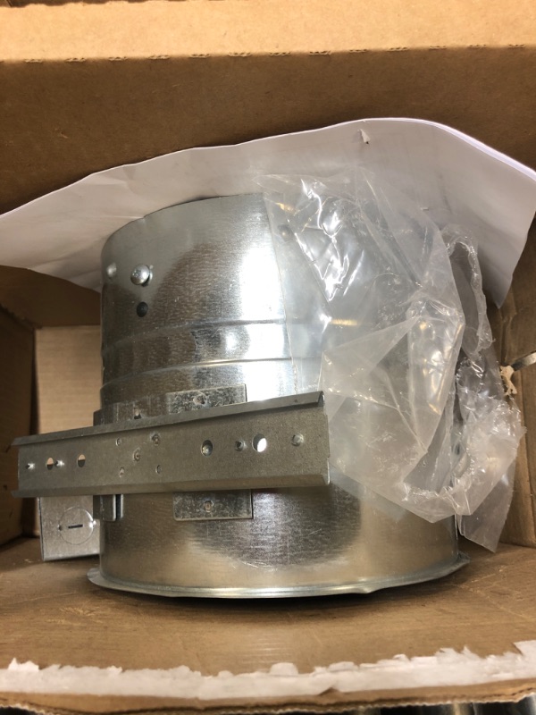 Photo 2 of Broan-NuTone 505 Exhaust Fan, White Vertical Discharge Ceiling Ventilation Fan, 8.5 Sones, 200 CFM, 8" 8-Inch 180 CFM 6.5 Sones Fan