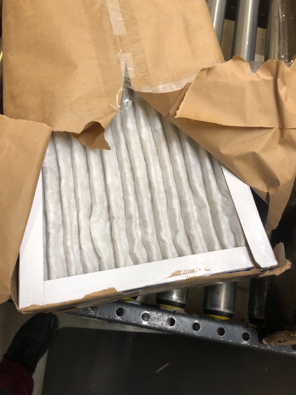 Photo 2 of Aerostar 12x24x1 MERV 11 Pleated Air Filter, AC Furnace Air Filter, 6 Pack (Actual Size: 11 3/4" x 23 3/4" x 3/4") 12x24x1 Filter