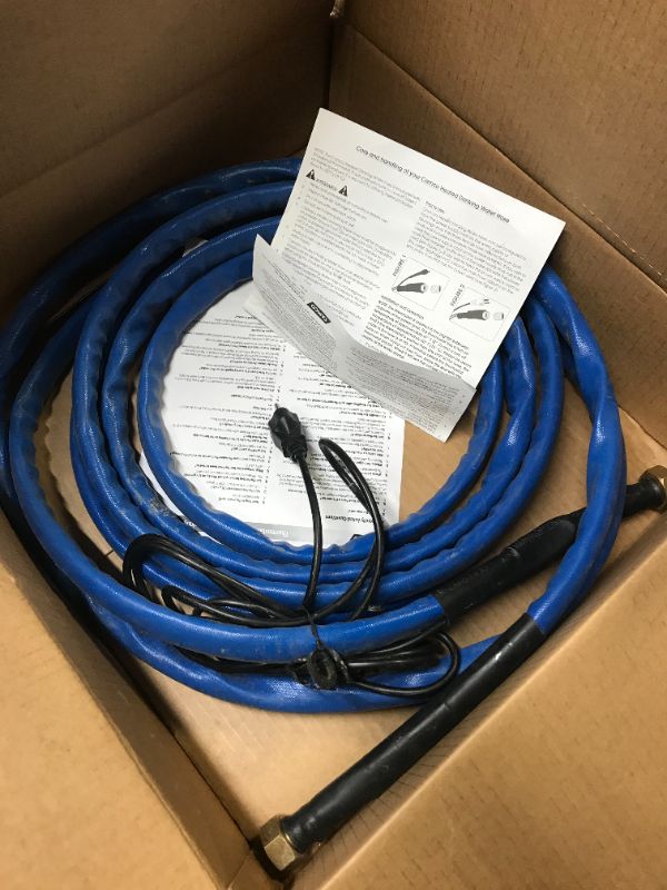 Photo 4 of Camco Heated Drinking Water Hose, - 20° F, 25-Foot, 5/8-Inch ID 25' Cold Weather (Freeze Protection to - 20?F) Standard Packaging