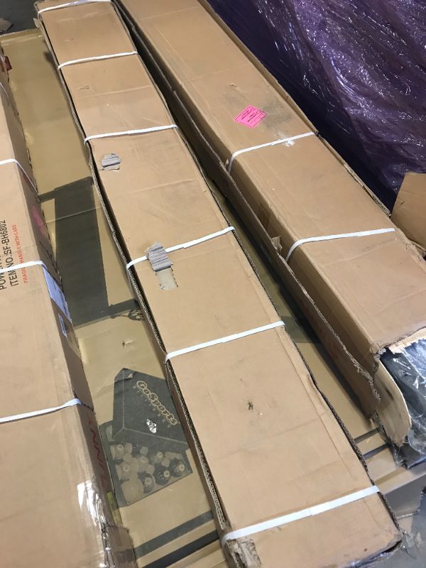 Photo 1 of Sunny Health & Fitness Power and Squat Rack with High Weight Capacity, Olympic Weight Plate Storage and 360° Swivel Landmine and Power Band Attachment -- FACTORY STRAPPED / SEALED
