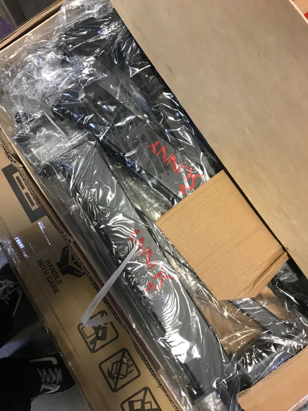 Photo 1 of Sunny Health & Fitness Power and Squat Rack with High Weight Capacity, Olympic Weight Plate Storage and 360° Swivel Landmine and Power Band Attachment -- FACTORY STRAPPED / SEALED
