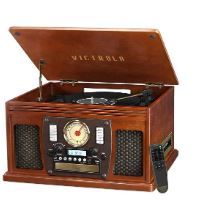 Photo 1 of Victrola Navigator 8-in-1 Classic Bluetooth Record Player with USB Encoding and 3-Speed Turntable 