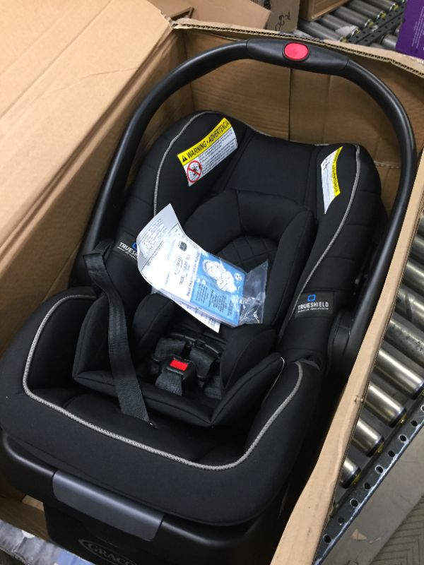 Photo 2 of Graco SnugRide SnugLock 35 LX Infant Car Seat, Baby Car Seat Featuring TrueShield Side Impact Technology