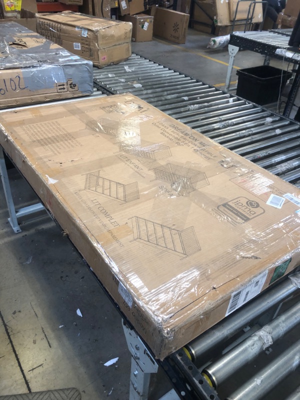 Photo 1 of Dream On Me Synergy 5-In-1 Convertible Crib In White, Greenguard Gold Certified Classic White -- DENT AND SCUFFS ON CORNERS