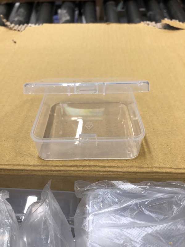 Photo 1 of 3" x 3" Clear Plastic Container - Multiple in Box 