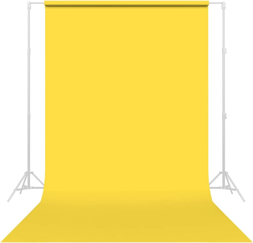 Photo 1 of SEAMLESS BACKGROUND PAPER DEEP YELLOW SIZE 107X12"