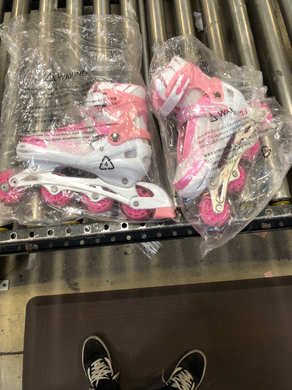 Photo 1 of HIKOLE INLINE SKATES---- COLOR PINK SIZE 6 KIDS 