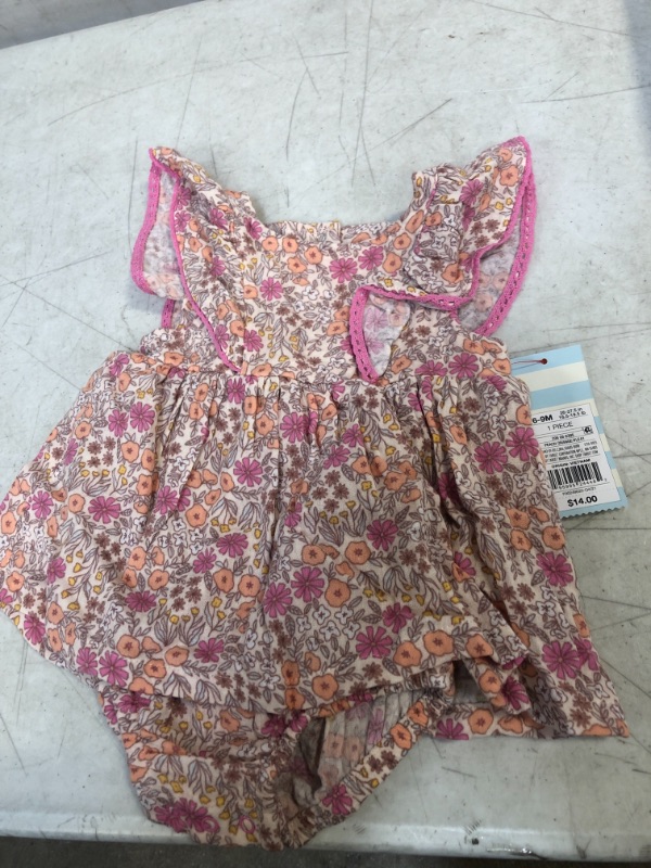 Photo 2 of Baby Girls' Floral Sunsuit SIZE 6-9M