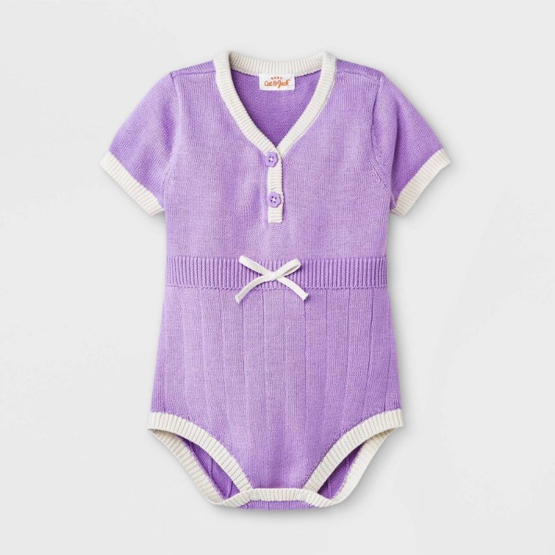 Photo 1 of Baby Girls' Sweater Romper SIZE 12M