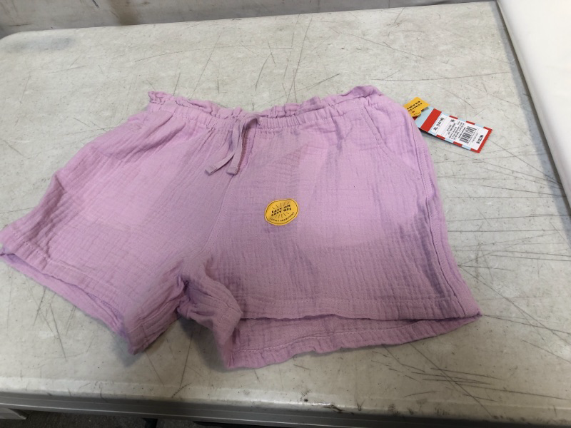 Photo 2 of Girls' Woven Gauze Shorts GIRLS' SIZE XL 14-16