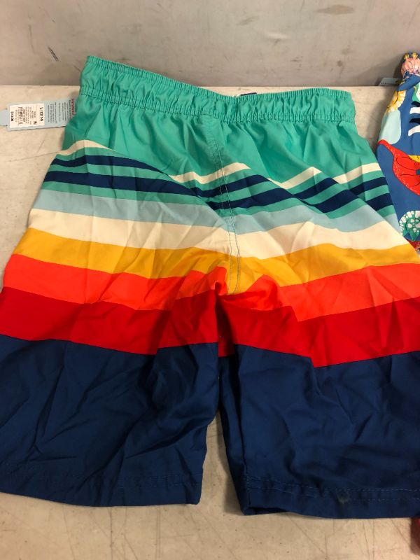 Photo 4 of 5 PC CLOTHING LOT -- SWIMMING TRUNKS FOR BOYS -- SEE PHOTOS FOR SIZES -- SOLD AS IS 