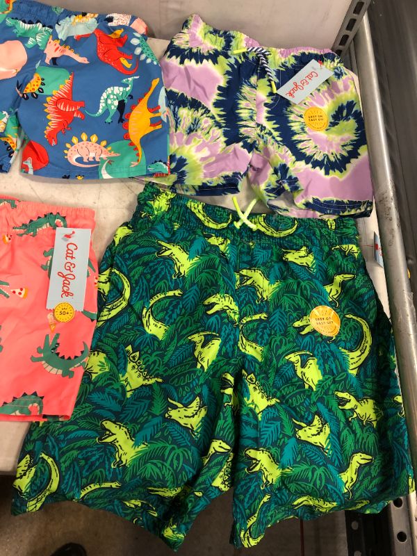 Photo 3 of 5 PC CLOTHING LOT -- SWIMMING TRUNKS FOR BOYS -- SEE PHOTOS FOR SIZES -- SOLD AS IS 