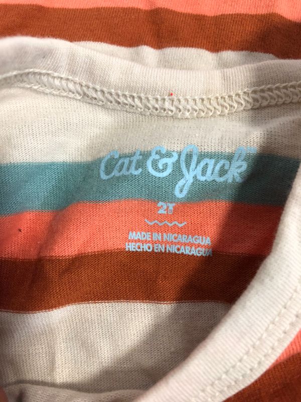 Photo 4 of 2 PCK Toddler Boys' Striped Tank Top - Cat & Jack™ 3T / 4T
