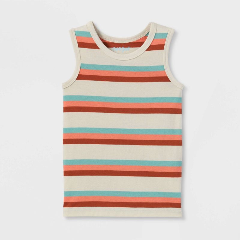 Photo 1 of 2 PCK Toddler Boys' Striped Tank Top - Cat & Jack™ 3T / 4T
