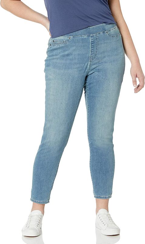 Photo 1 of Amazon Essentials Women's Plus Size Pull-on Skinny Jegging 16 SHORT -- FACTORY SEALED 