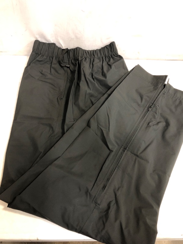 Photo 2 of Zero Restriction Men's Packable Pants, Black, X-Large
