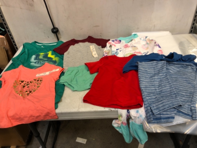 Photo 1 of BAG LOT, ASSORTED KIDS' AND TODDLER CLOTHES BUNDLE, VARIOUS SIZES AND COLORS, SOLD AS IS
