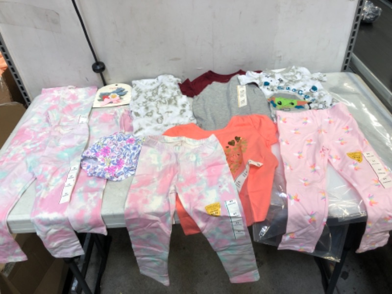 Photo 1 of BAG LOT, ASSORTED KIDS' AND TODDLER CLOTHES BUNDLE, VARIOUS SIZES AND COLORS, SOLD AS IS