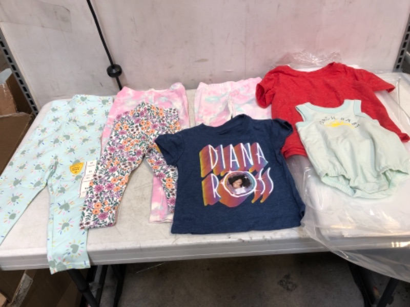 Photo 1 of BAG LOT, ASSORTED KIDS' AND TODDLER CLOTHES BUNDLE, VARIOUS SIZES AND COLORS, SOLD AS IS
