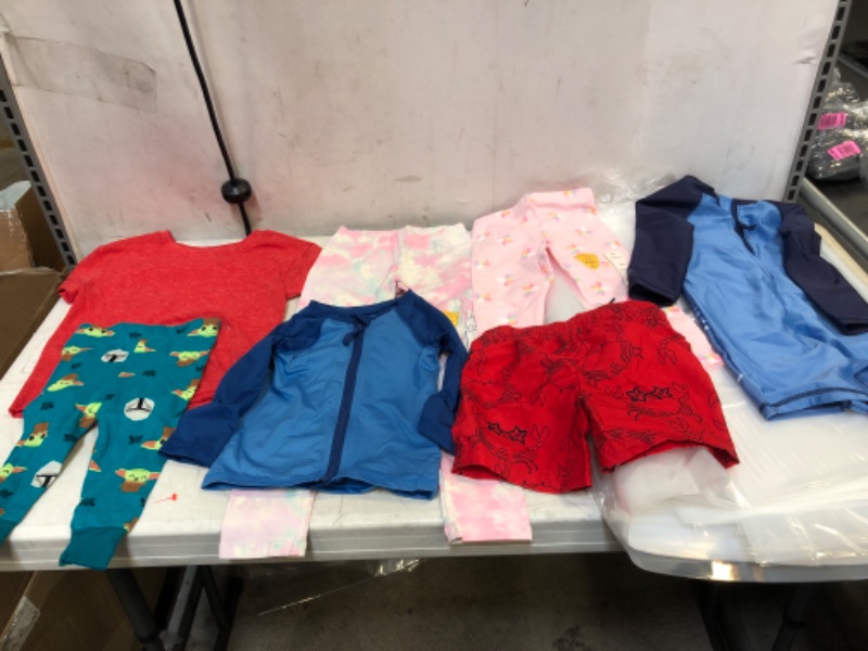 Photo 1 of BAG LOT, ASSORTED KIDS' AND TODDLER CLOTHES BUNDLE, VARIOUS SIZES AND COLORS, SOLD AS IS