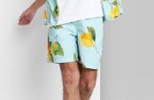 Photo 1 of  Men's 6.5" Printed Regular Fit Pull-On Shorts SIZE MEDIUM