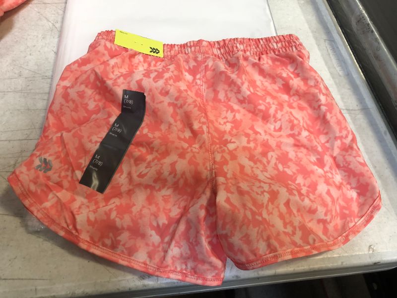 Photo 2 of Girls' Run Shorts SIZE MEDIUM 7-8