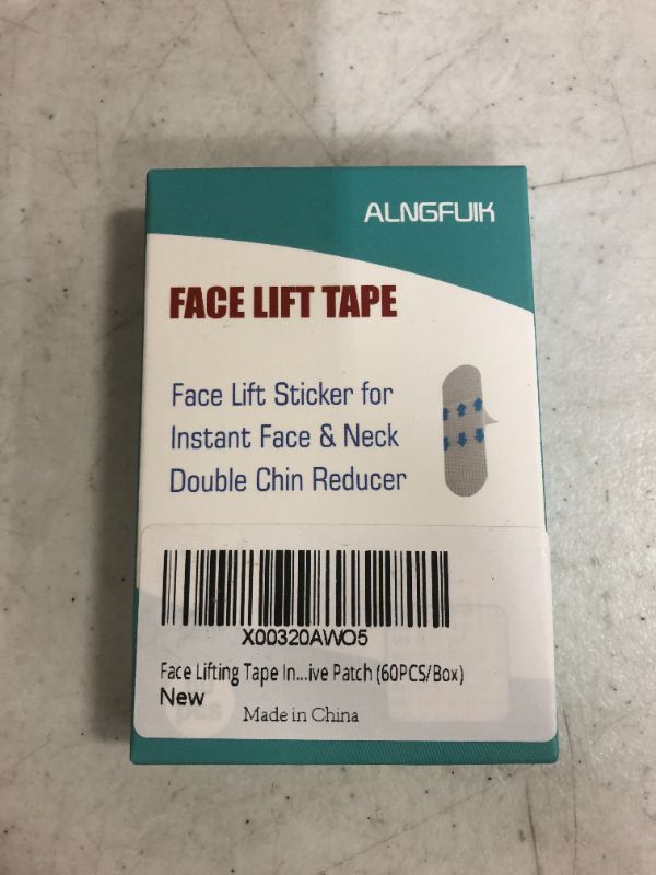 Photo 1 of Face Lift Tape, Instant Face Lifting Tape Ultra-thin Waterproof & High Elasticity, Makeup Tool to Hide Face Wrinkles Lifting Saggy Skin 60 Pieces
