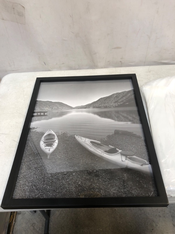 Photo 2 of 16" X 20" Poster Frame Black - Threshold